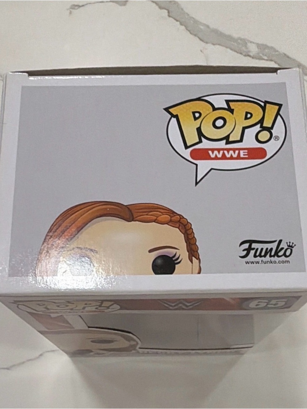 Funko Pop! WWE Becky Lynch #65 Vinyl Figure Boxed 2019 Cert W19422691 - Picture 7 of 8